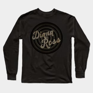 Diana Ross - Vintage Aesthentic Long Sleeve T-Shirt